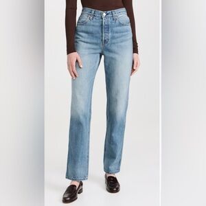 ALEX MILL The Carla High Rise Straight Jeans Vintage Light Wash 26 NWT